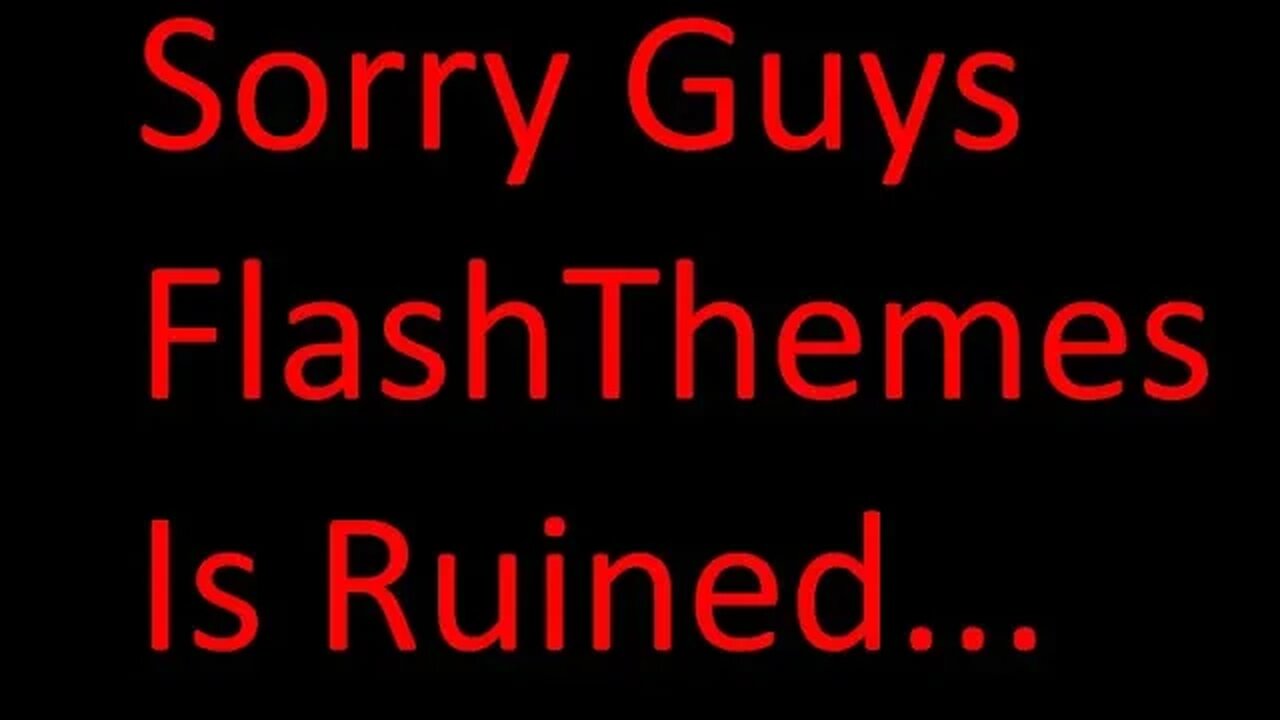 Toxicity Of The Vyond Community 5: FlashThemes Got Ruined