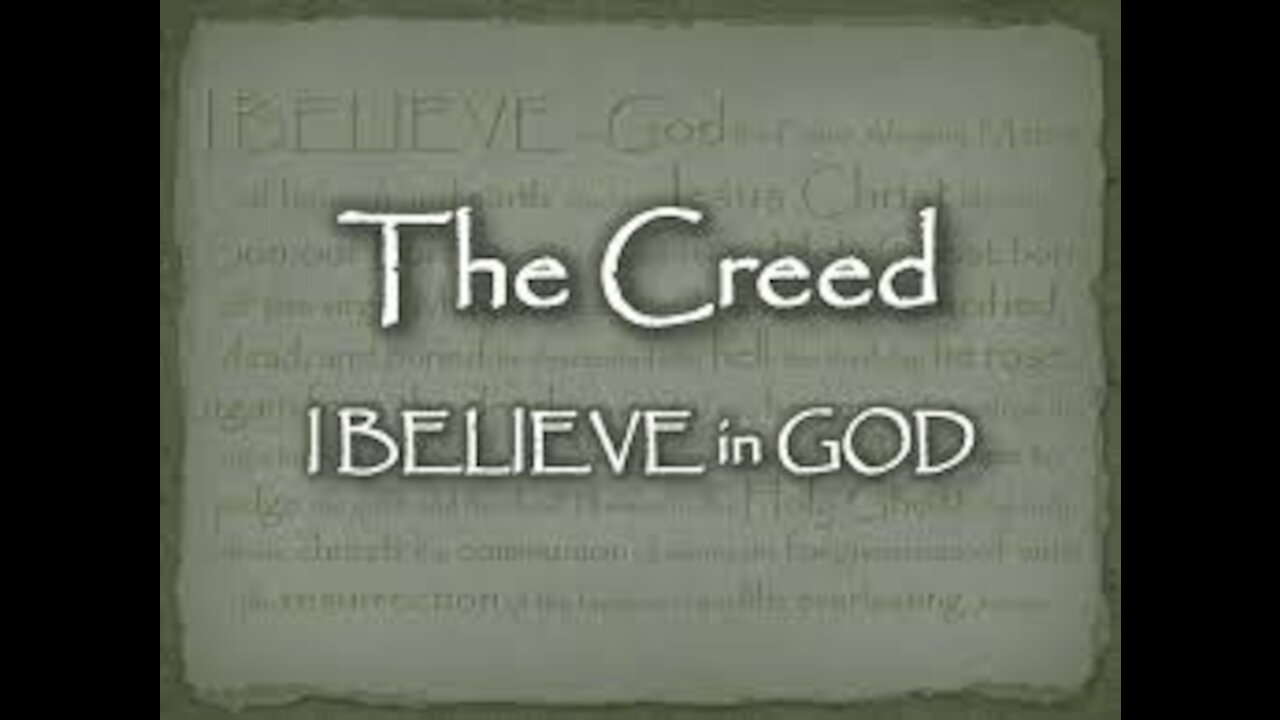 I Believe In God