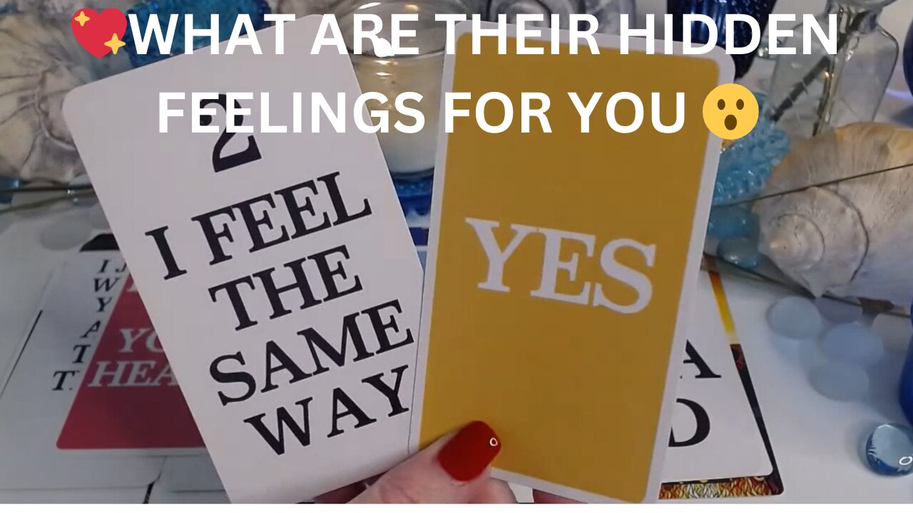 💖WHAT ARE THEIR HIDDEN FEELINGS FOR YOU😮LOVE MESSAGES✨COLLECTIVE LOVE TAROT READING 💓✨