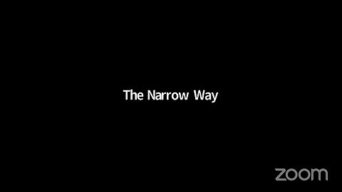 The Narrow Way