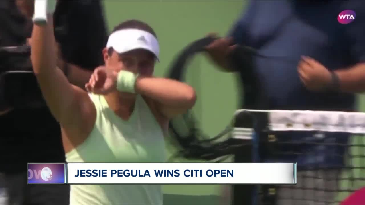 Jessie Pegula wins Citi Open