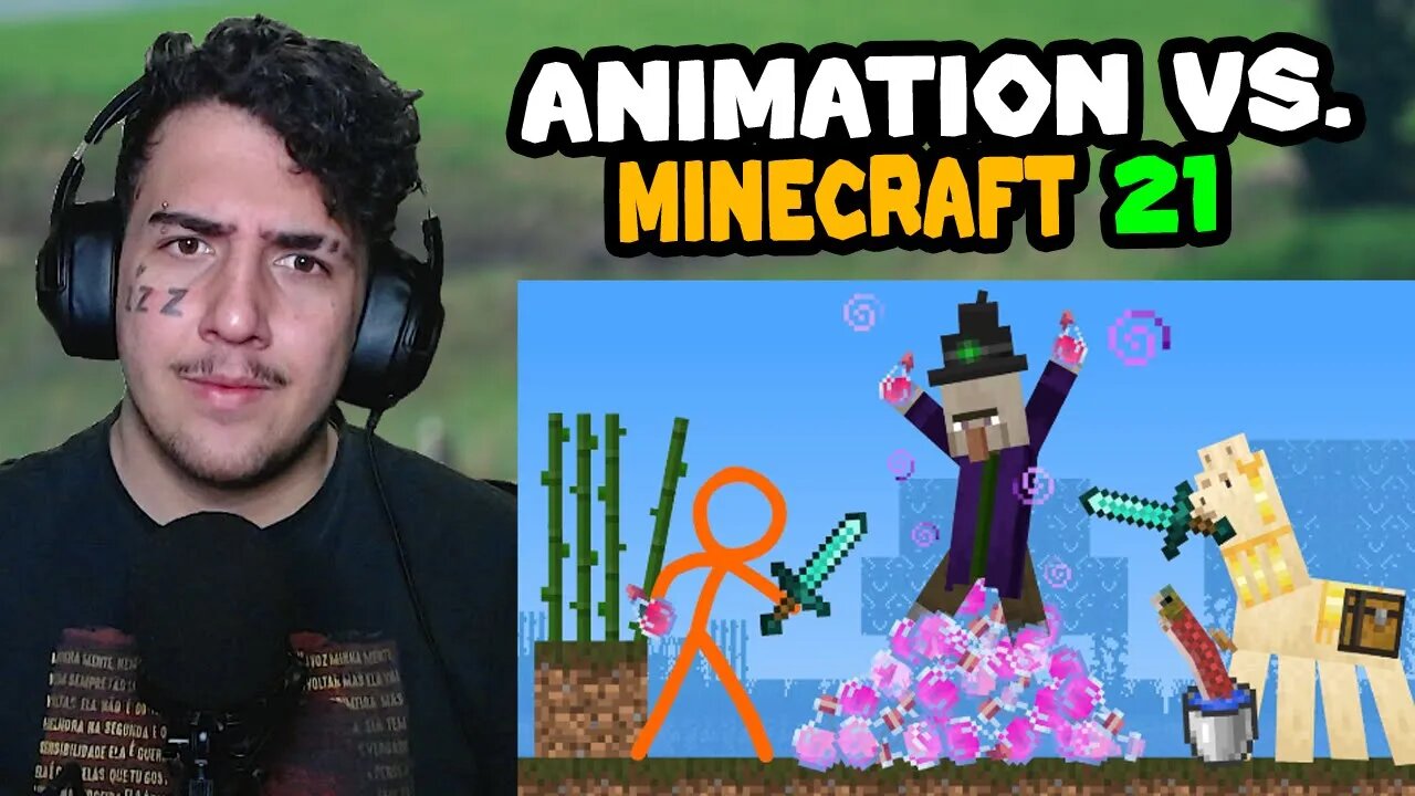 Animation vs. Minecraft Ep 21 | The Witch | ALAN BECKER | MURIEL REACT aka @pastorreact