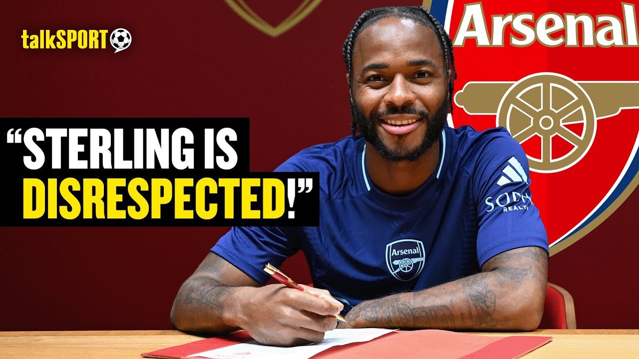 Jamie O'Hara REACTS To Raheem Sterling LEAVING Chelsea To Join Arsenal On SEASON-LONG Loan! 👀🔥