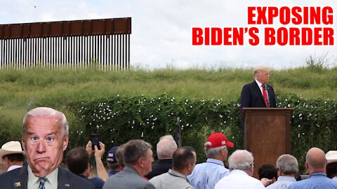 TRUMP SLAMS BIDEN AT THE BORDER, CHALLENGES HIM TO TAKE COGNITIVE TEST !