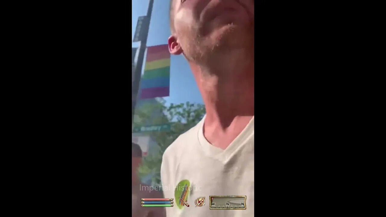 Redguard rescues child - Oblivion NPC