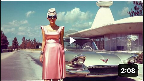Retro Future World - 1950s Sci-Fi - An AI Short