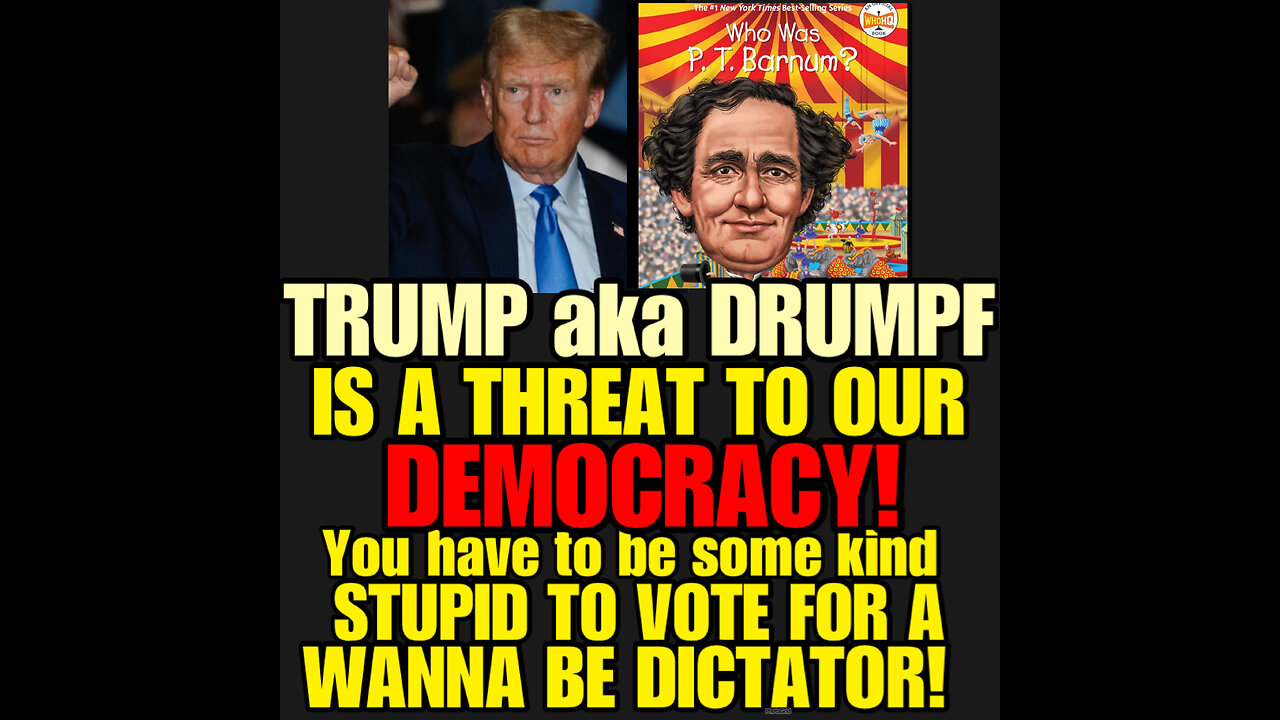 BCN #95 Trump is a dangerous threat to our Democracy!