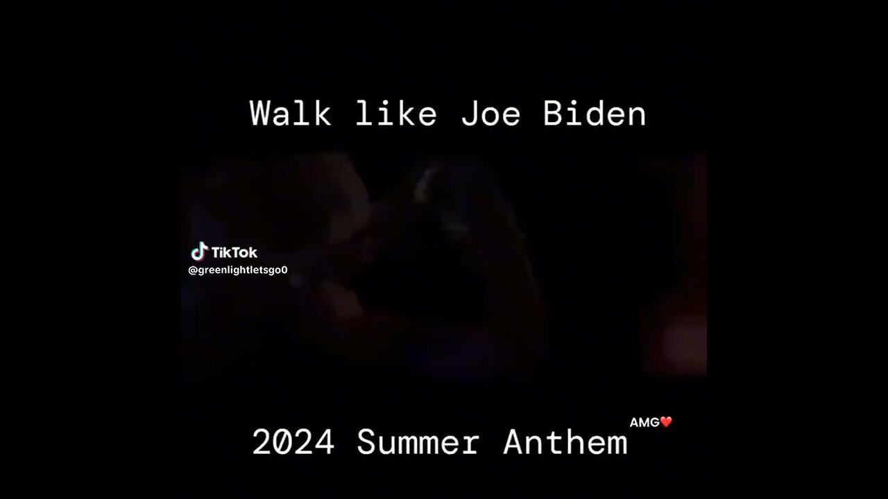 Walk like Joe Biden