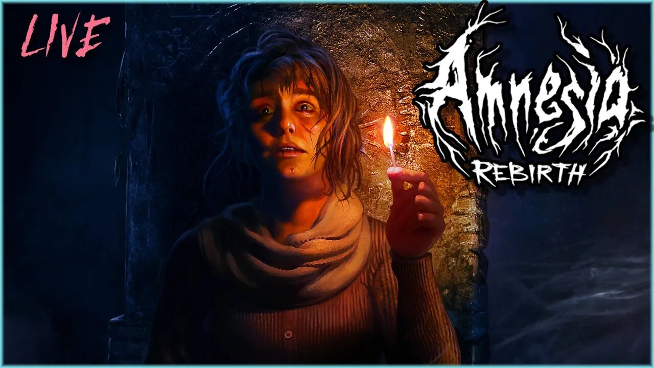 🔴IT'S SPOOKY SEASON! - AMNESIA REBIRTH LIVE - PT1