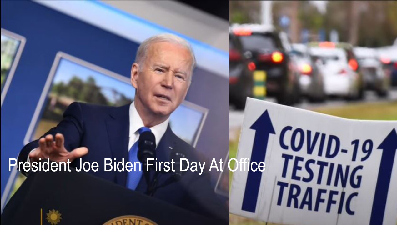 First Day Office Of Joe Biden | President Of USA |