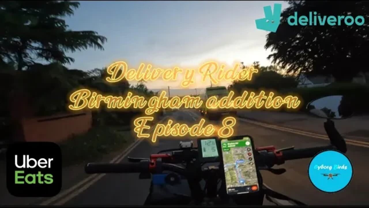 A Day In The Life Uber Eats / Deliveroo (Birmingham) EP8