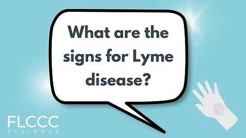 What are the signs of Lyme disease?