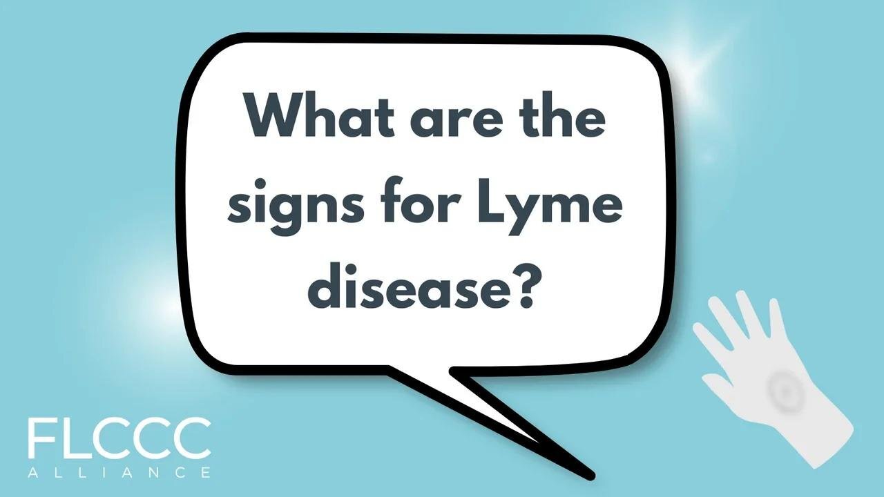 What are the signs of Lyme disease?