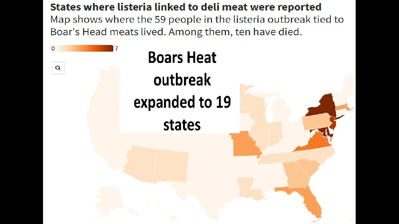 Boars Head recall now 19 states