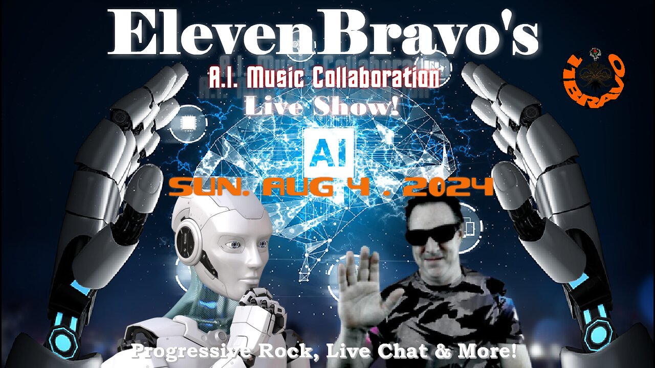 ElevenBravo's A.I. Music Collaboration Live Stream (& Sunday Stone Trek Time) - LIVE CHAT 08/04/2024