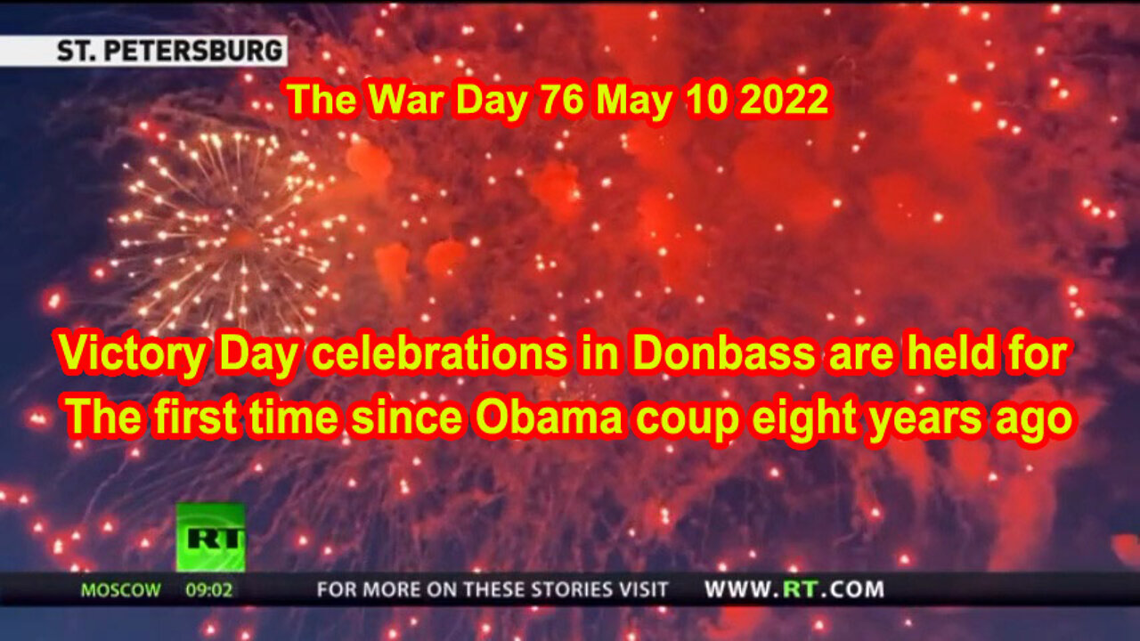 Victory Day celebrations in Donbass are held for the first time since Obama coup eight years ago