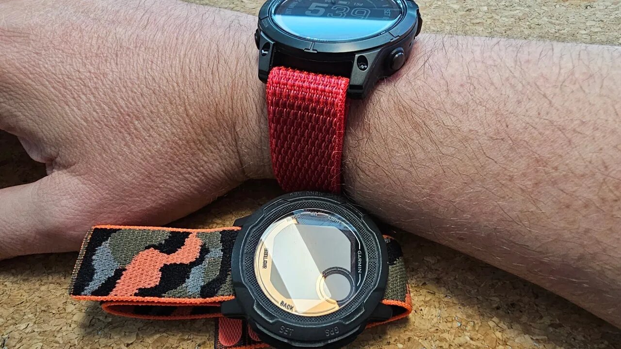 Garmin Fenix 7 Pro - New Nylon Straps