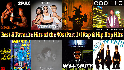 Best & Favorite Hits of the 90s (Part 1) | Rap & Hip Hop Hits