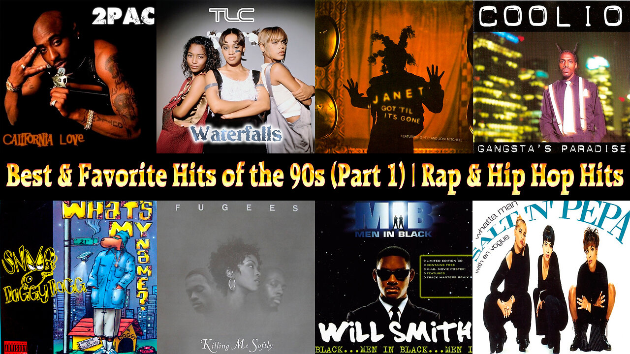 Best & Favorite Hits of the 90s (Part 1) | Rap & Hip Hop Hits
