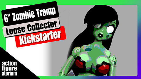 1/12 Zombie Tramp action figure | Still Ill comics & Loose Collector | Kickstarter Review & Analysis
