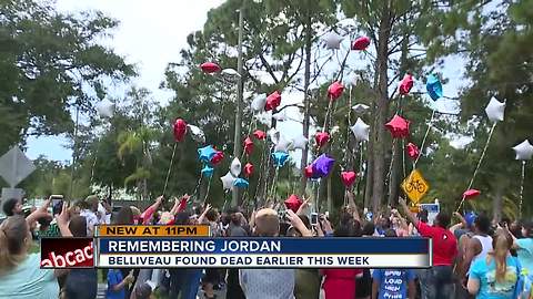 Family and friends release balloons in memory of 2-year-old allegedly killed by his mother