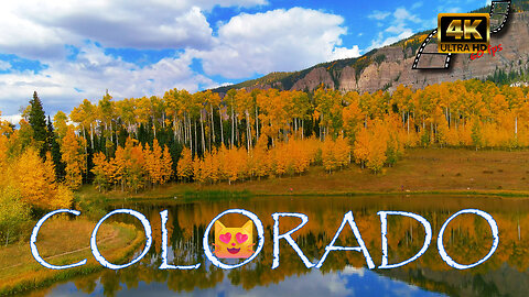 Mirror-Like Reflections: Colorado's Mountain Lakes & Fall Colors in Stunning 4K