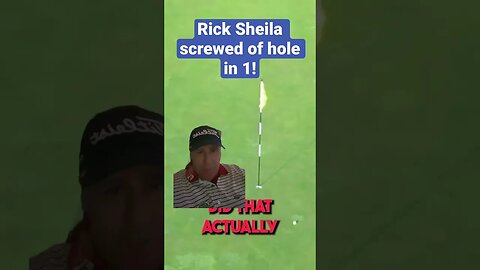 Rick Shiels hosed on hole in one! #golf #rickshiels #tomgillisgolf