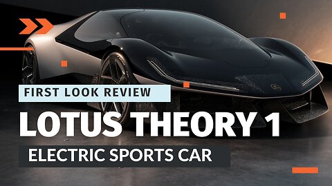 Lotus Theory 1: First Look Review of the Futuristic Concept Car | Intelligent Performance Redefined