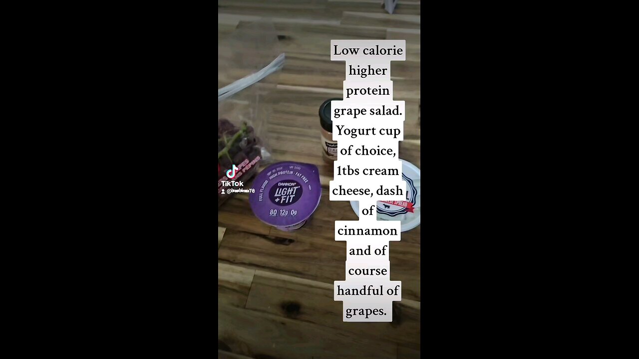 Low calorie grape salad