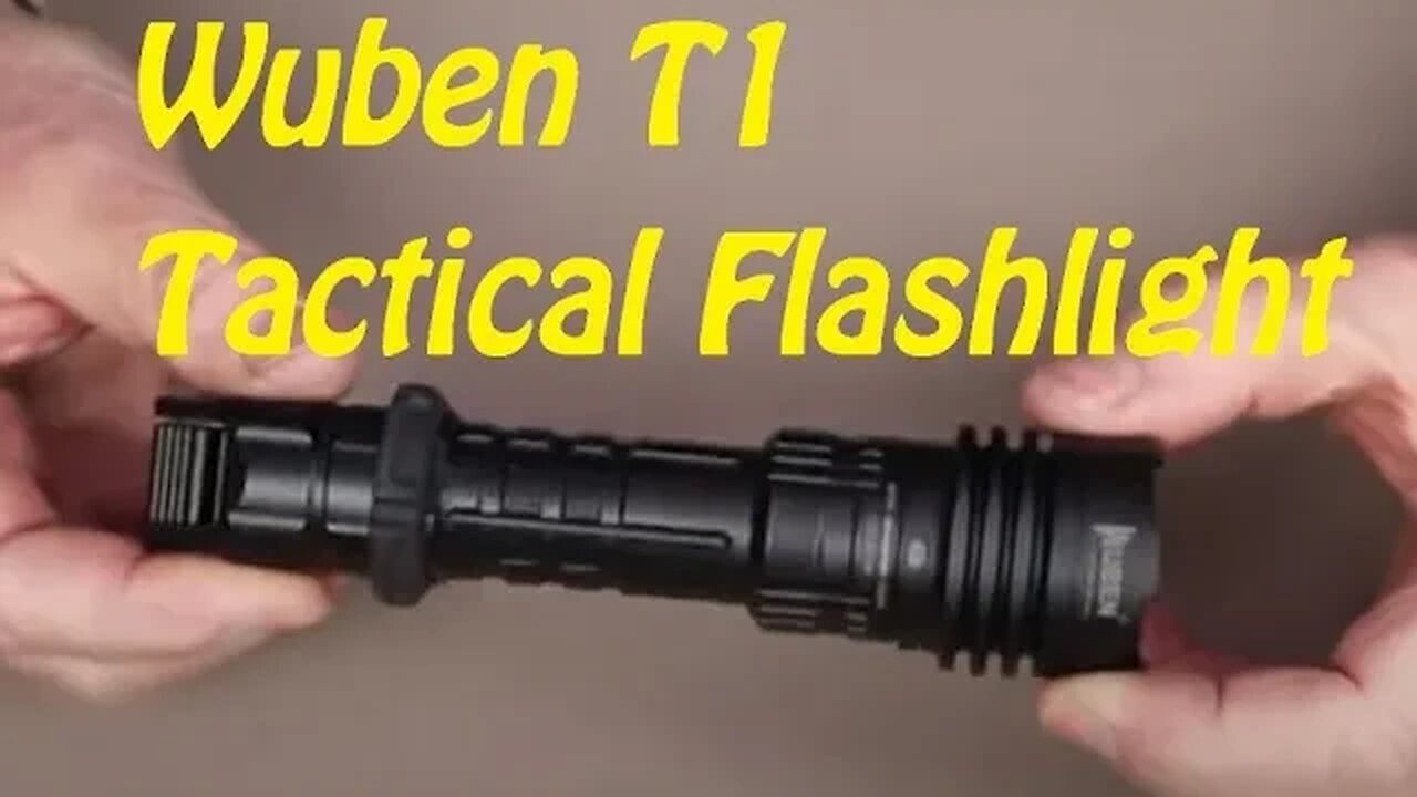 Wuben T1 Tactical and Outdoor Flashlight - Almost Perfect