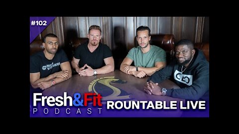 Cigar Sit-down w/ Tristan Tate & Justin Waller - FreshandFit Podcast (Traducido al español)