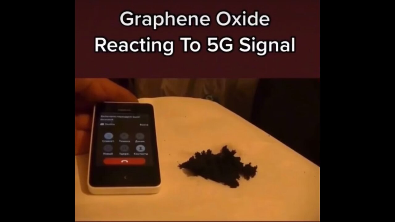 Graphene Oxide reacting to Radiation