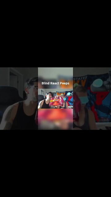 Blind React Peeps #youtubeshorts #shorts #reaction #food #couplegoals