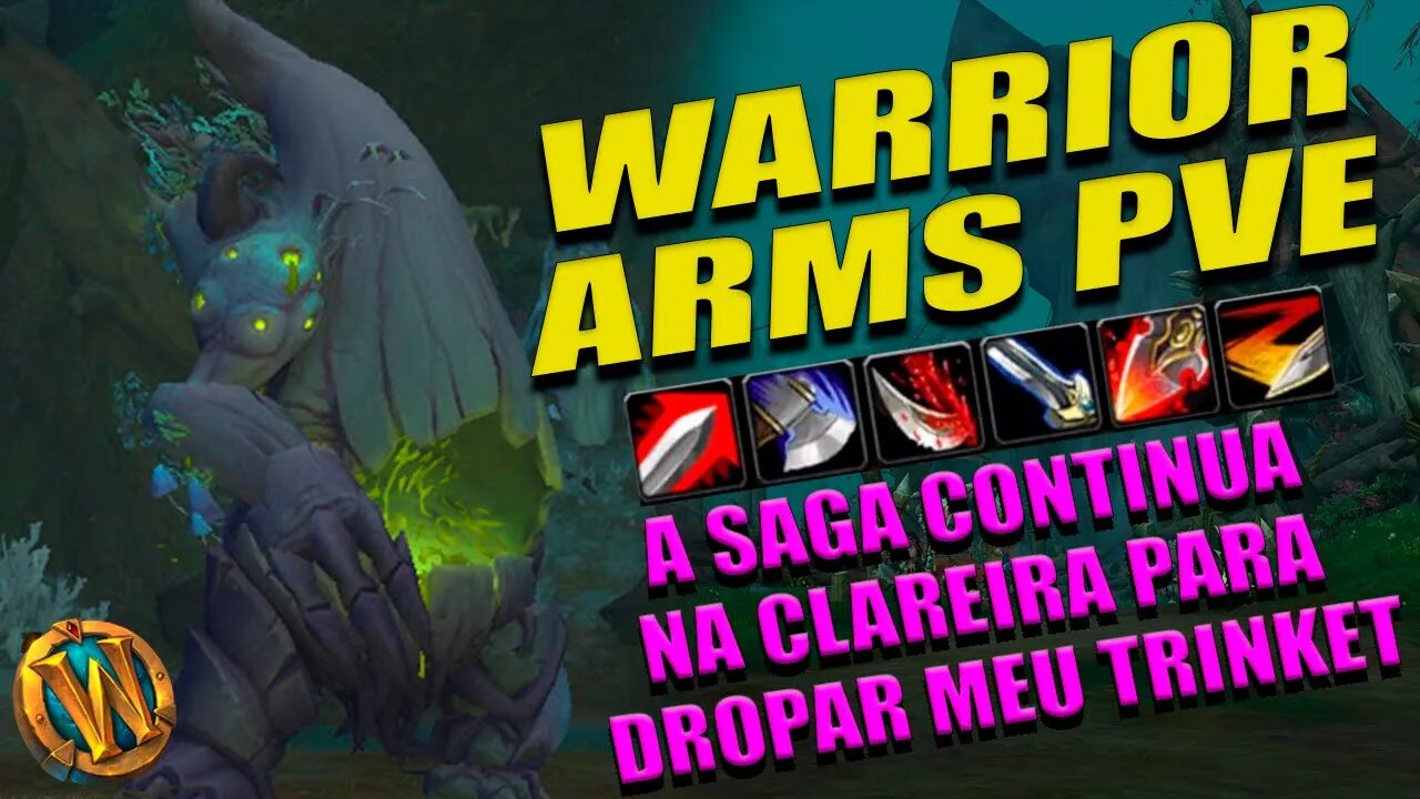 WARRIOR ARMS 10.1 PVE - CLAREIRA DE CORUMBAIA +15 - quando o GRUPO está CABULOSO é outra coisa !!!