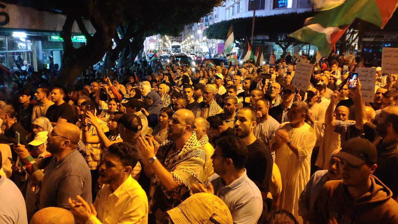 صوتي جميل انا مناضل من مسيرة طنجة المساندة لفلسطين ولبنان 30 09 2024