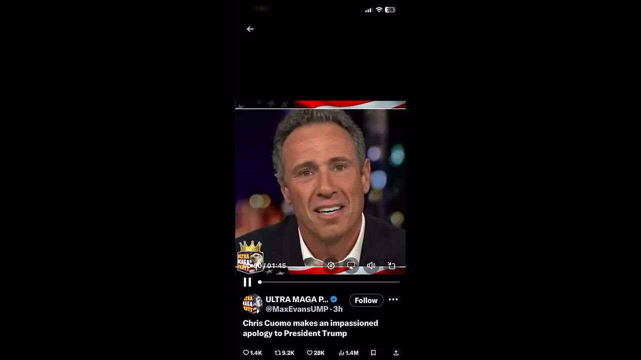 Chris Cuomo Comes Around