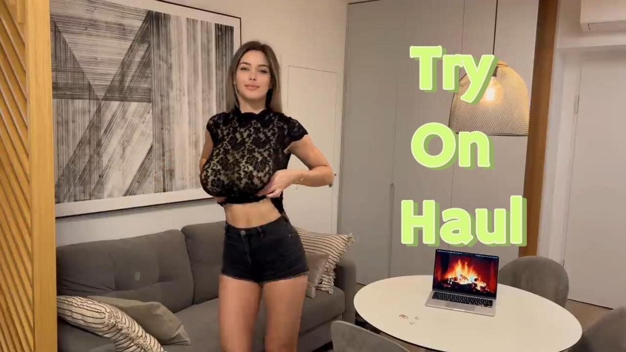 [4K] Transparent Try On Haul