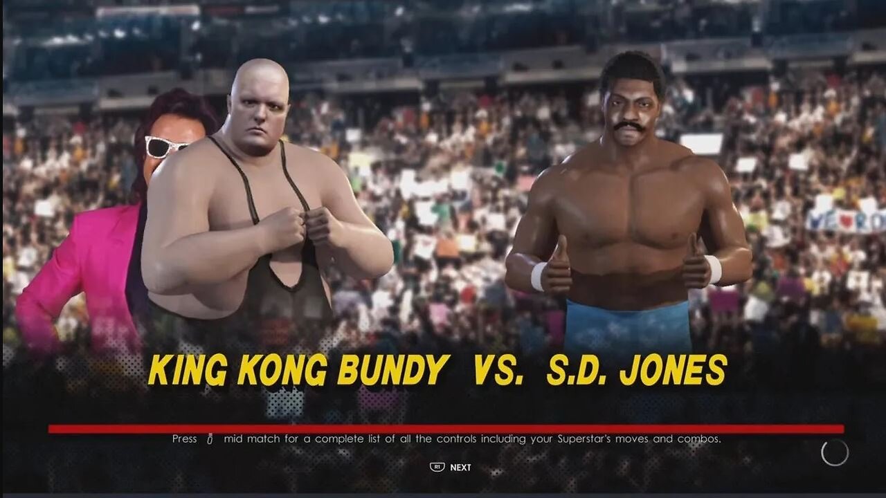 Wrestlemania 1 - Part 2 - King Kong Bundy vs S.D. Jones