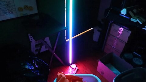 LED Floor Lamp for Living Room, Srica Smart Modern RGB Floor Lamps with App Remote Control, Colour