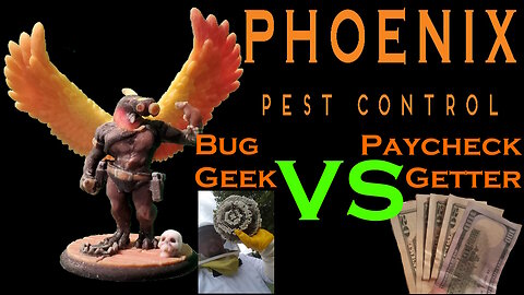 Bug Geek VS Paycheck Getter | Pest control technicians