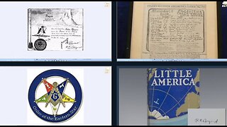 RICHARD E. BYRD A FREEMASON - Antarctica Operation Highjump financed by FREEMASONS