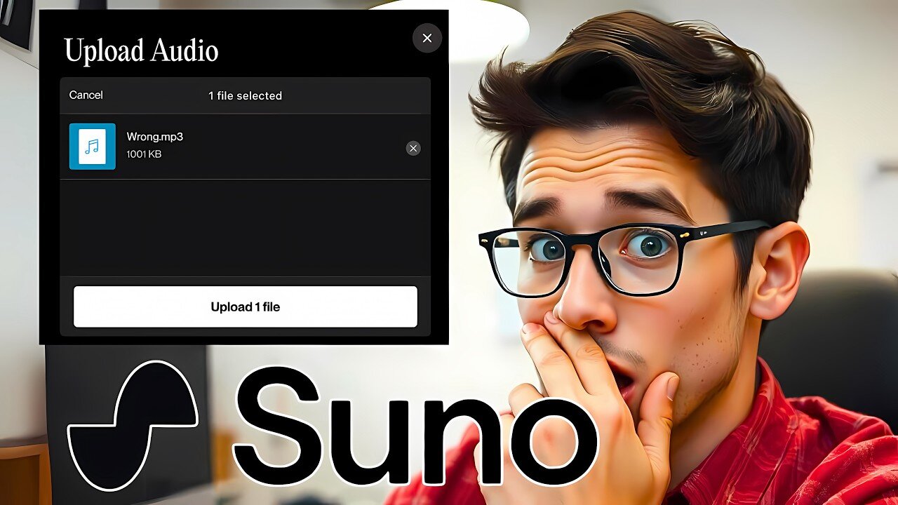 Avoid MISTAKES! How to Upload Audio Suno AI (Udio too!)