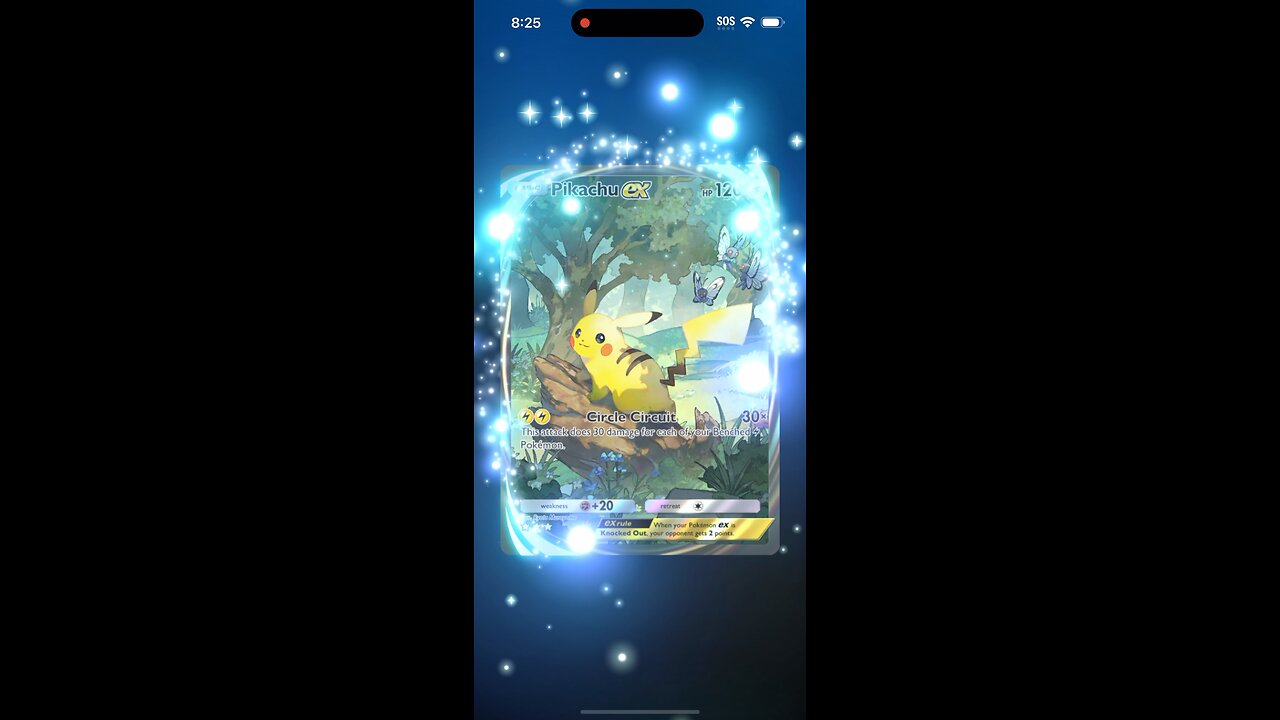 Pikachu Ultra Rare Pokémon TCGP Pull