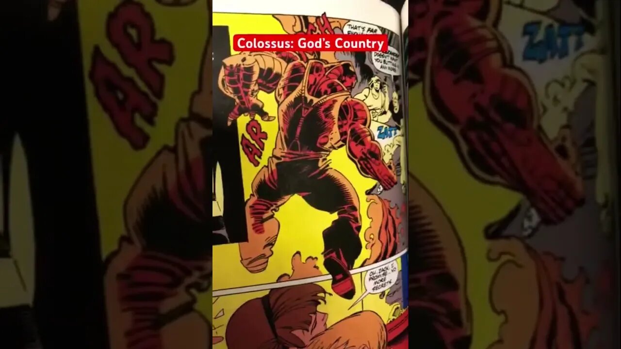 Colossus: God’s Country by Rick Leonardi & Ann Nicente from Mutt’s Longbox #mutants vs #rednecks