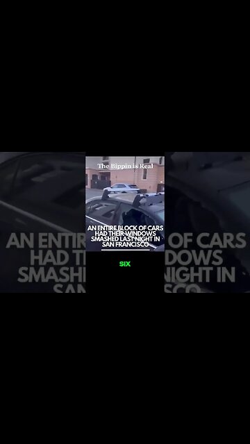 An Entire Block of Cars Had Their Windows Smashed Last Night in San Francisco #bippin