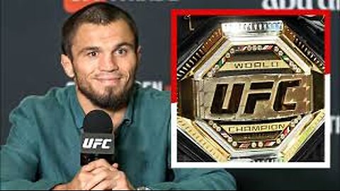 Umar Nurmagomedov: “I Want to Be Champion By Next Year.” | UFC Abu Dhabi