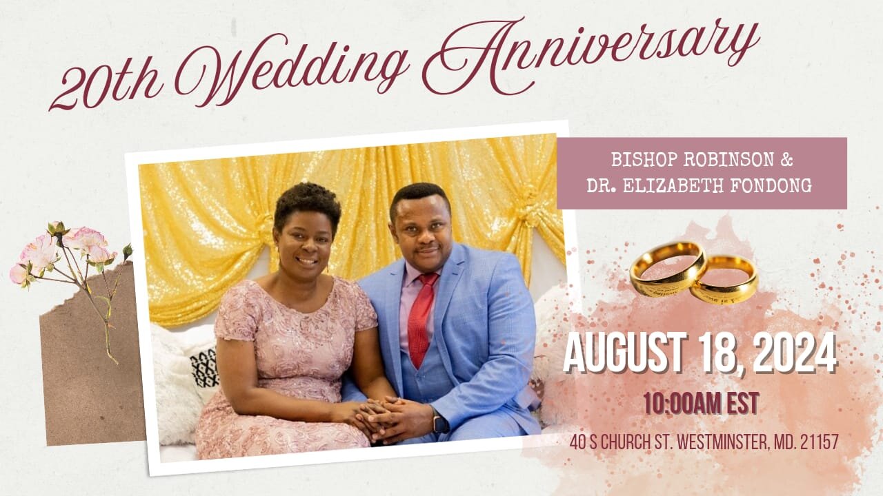 LIVE FROM MIRACLE CENTER - 20th Wedding Anniversary!!!