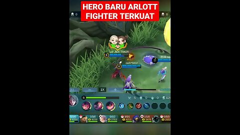 HERO BARU ARLOTT FIGHTER TERKUAT #mobilelegends #mobilelegend #mlbb #omletarcade #mobilelegendsgame