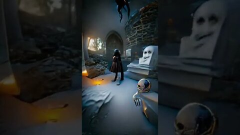 she came face to face with death - artwork - #shorts #animation #art #anime #painting