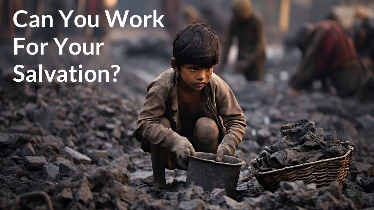 Can You Work For Your Salvation?